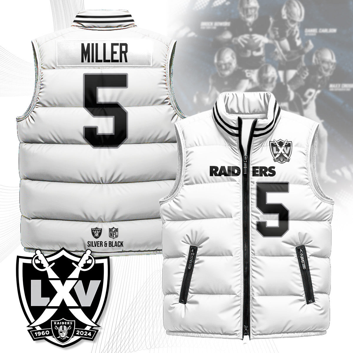 LVR Unisex Puffer Vest-DTD