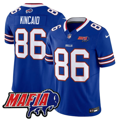BUF 2025 Bills Mafia Patch Vapor Limited Jersey - All Stitched-DTD
