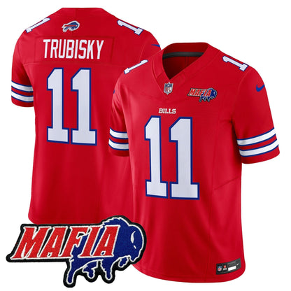 BUF 2025 Bills Mafia Patch Vapor Limited Jersey - All Stitched-DTD