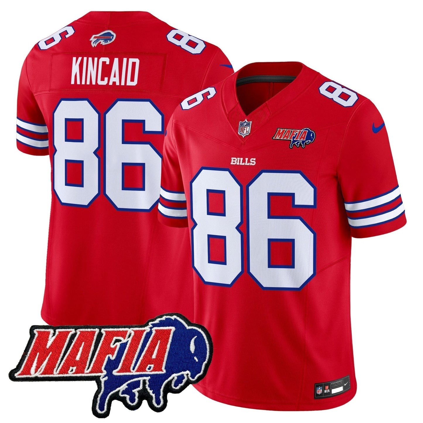 BUF 2025 Bills Mafia Patch Vapor Limited Jersey - All Stitched-DTD