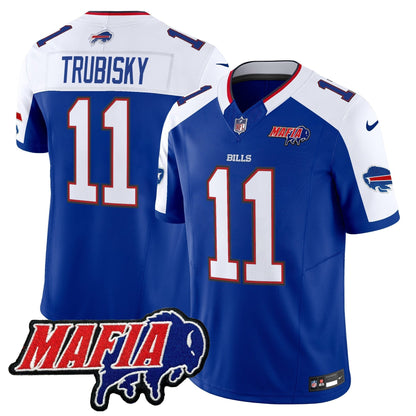 BUF 2025 Bills Mafia Patch Vapor Limited Jersey - All Stitched-DTD