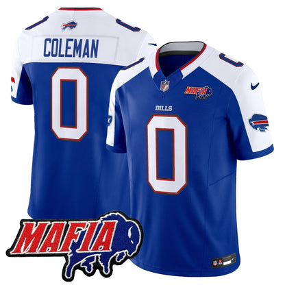 BUF 2025 Bills Mafia Patch Vapor Limited Jersey - All Stitched-DTD