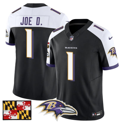 BAL 2024 Maryland Flag Vapor Limited Jersey - All Stitched-DTD