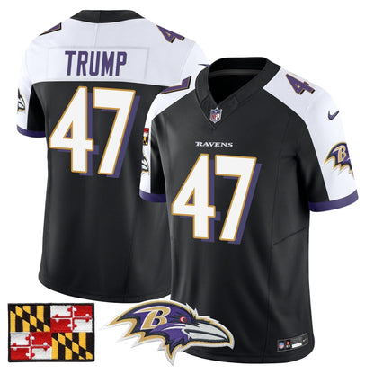 BAL 2024 Maryland Flag Vapor Limited Jersey - All Stitched-DTD