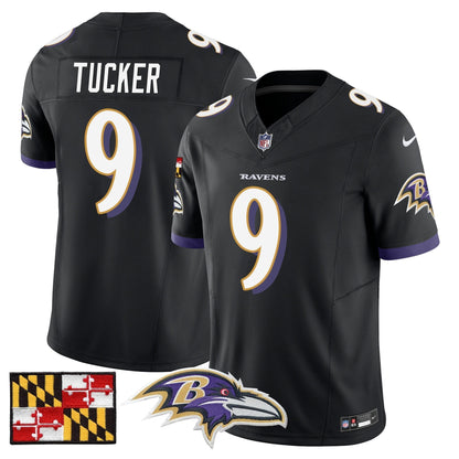 BAL 2024 Maryland Flag Vapor Limited Jersey - All Stitched-DTD
