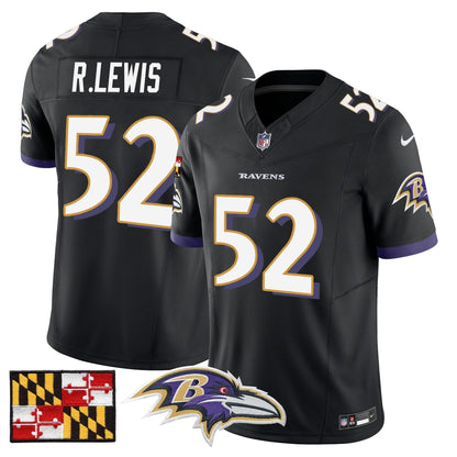 BAL 2024 Maryland Flag Vapor Limited Jersey - All Stitched-DTD