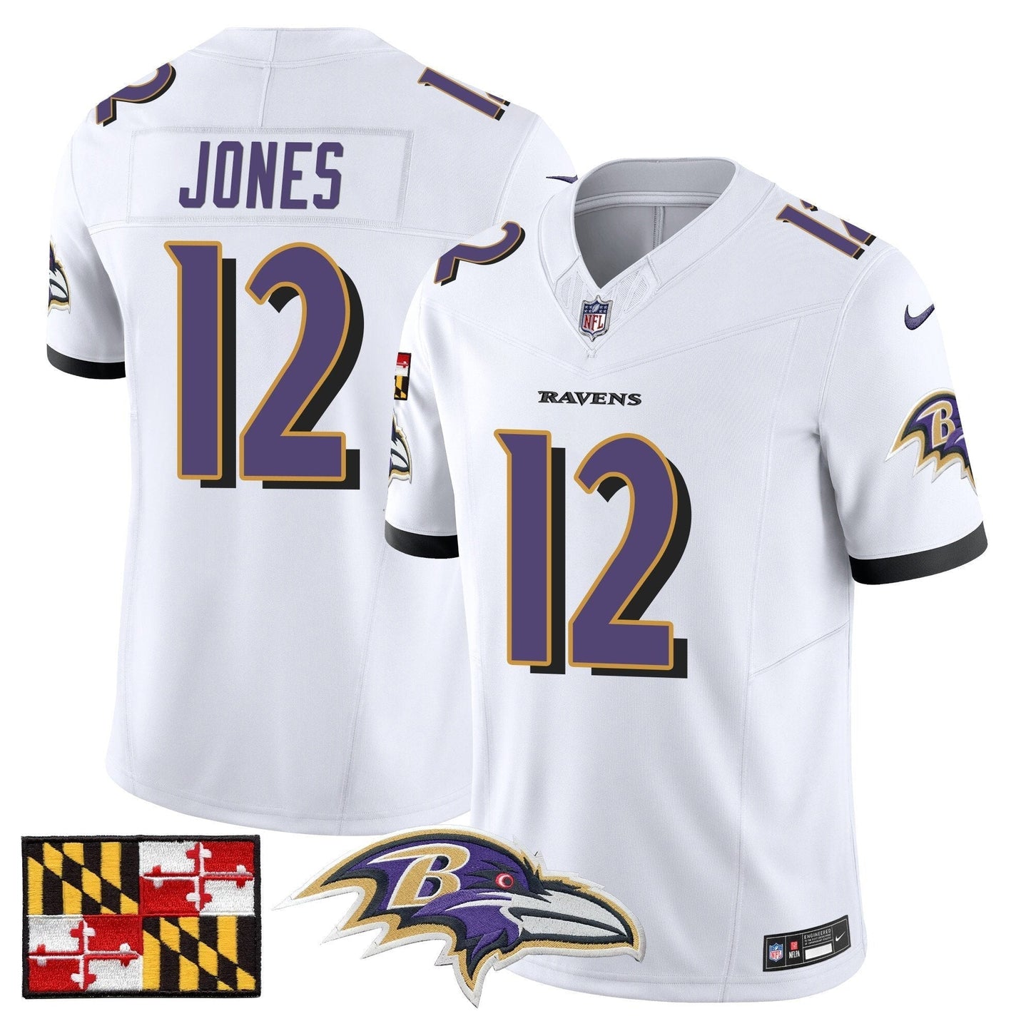 BAL 2024 Maryland Flag Vapor Limited Jersey - All Stitched-DTD