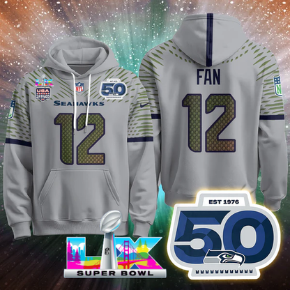 SEA Super Bowl LX Vapor Limited Hoodie - Printed-DTD