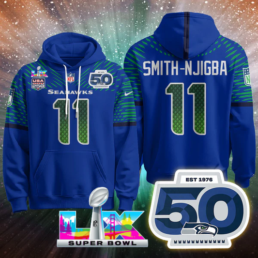 SEA Super Bowl LX Vapor Limited Hoodie - Printed-DTD
