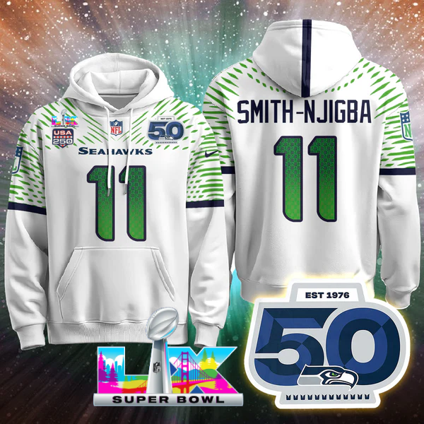 SEA Super Bowl LX Vapor Limited Hoodie - Printed-DTD