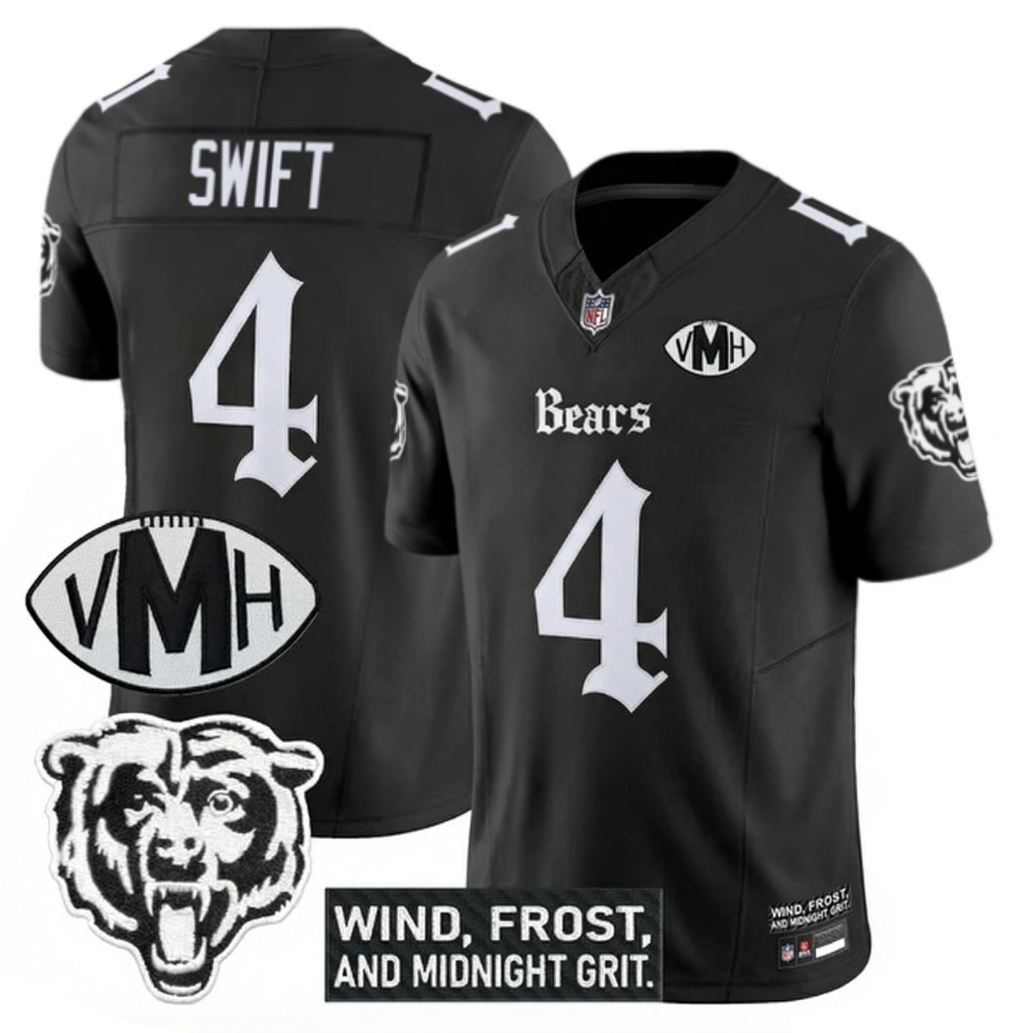 CHI 'Gothic Midway Legacy' VMH Tribute Patch Vapor Limited Jersey - All Stitched-DTD
