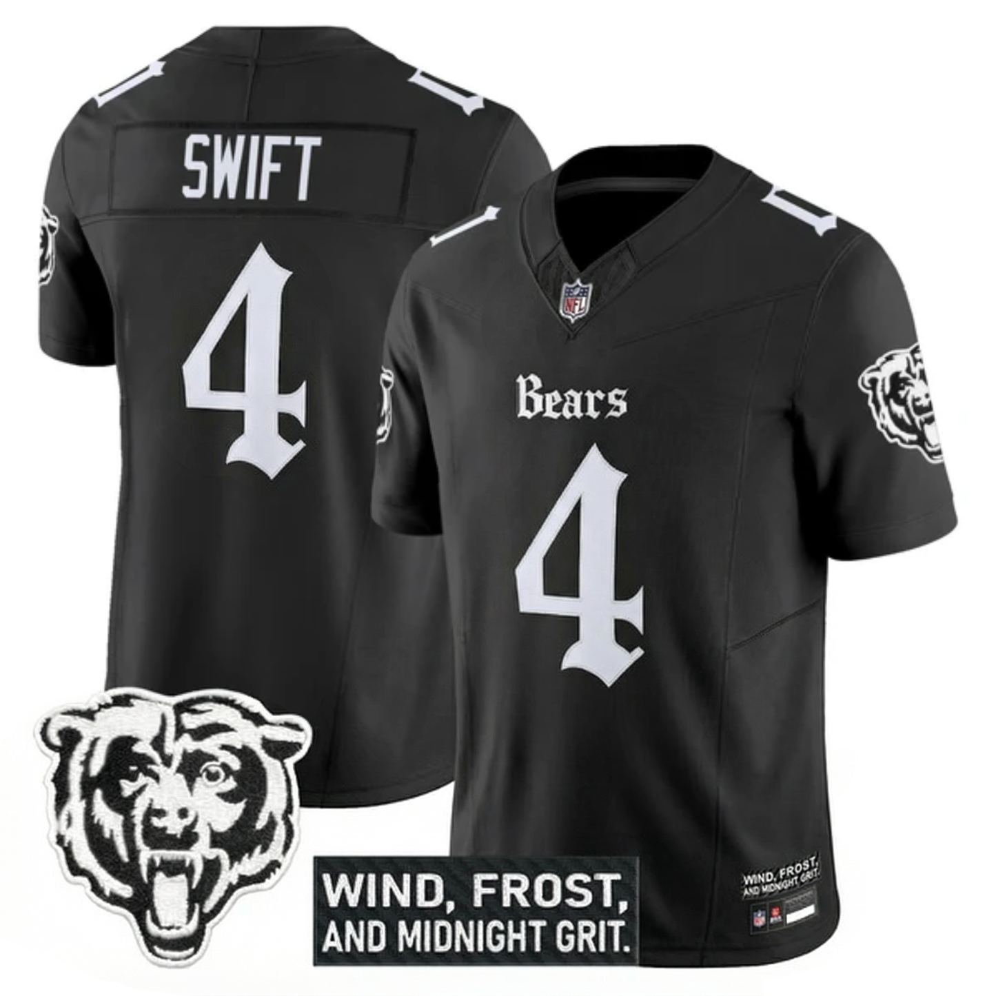 CHI 'Gothic Midway Legacy' Vapor Limited Jersey - All Stitched-DTD