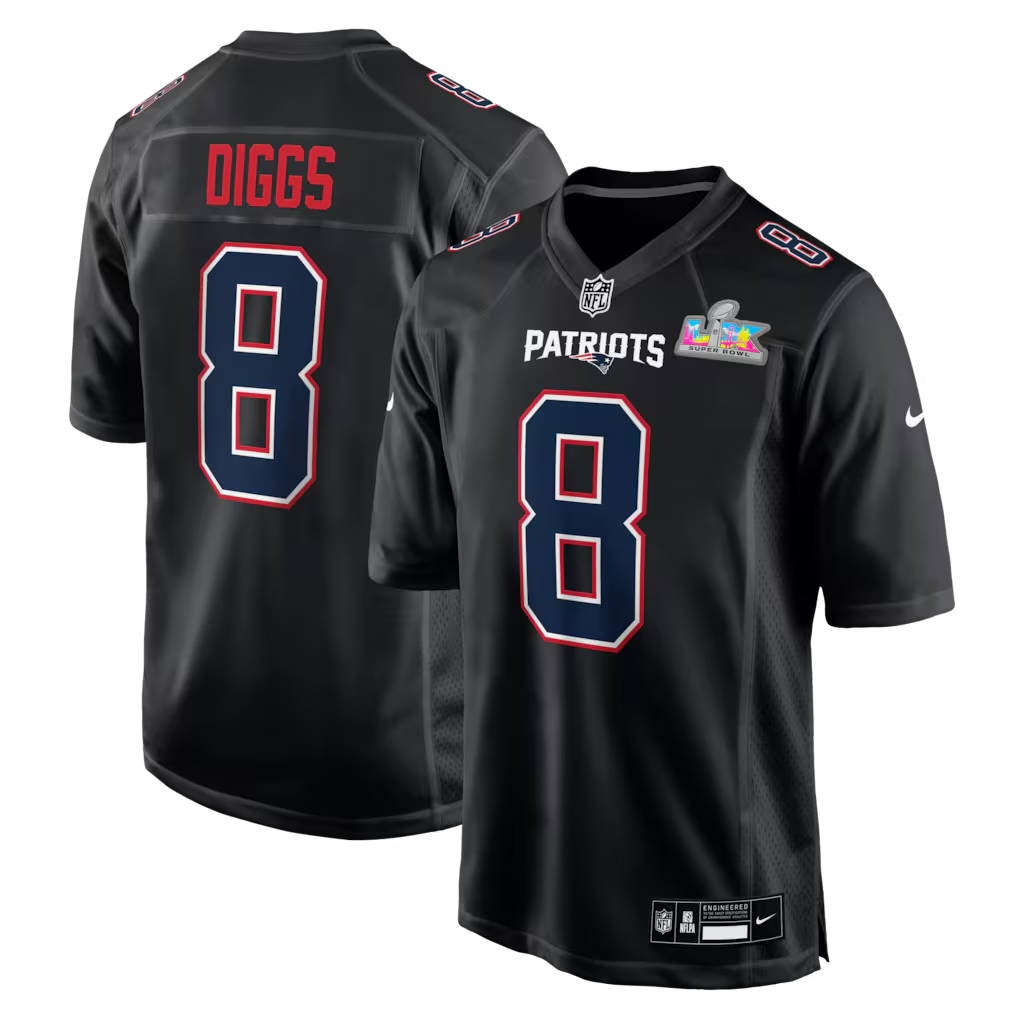 NE Carbon Fashion Game Limited Jersey - All Stitched-DTD