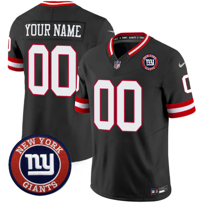 Custom NYG Limited Jersey - All Stitched-DTD