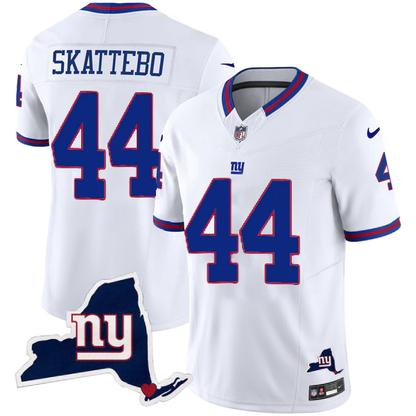 Cameron Skattebo #44 NYG Jersey - All Stitched-DTD