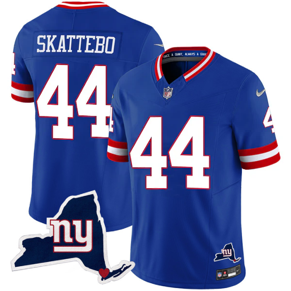 Cameron Skattebo #44 NYG Jersey - All Stitched-DTD