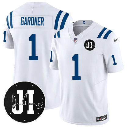 IND Limited 2025 Jersey - Memorial Patch for Jim Irsay - All Stitched-DTD