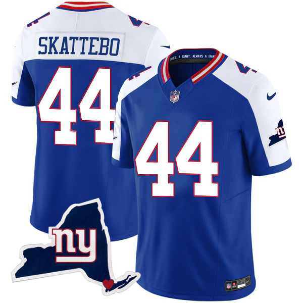 Cameron Skattebo #44 NYG Jersey - All Stitched-DTD