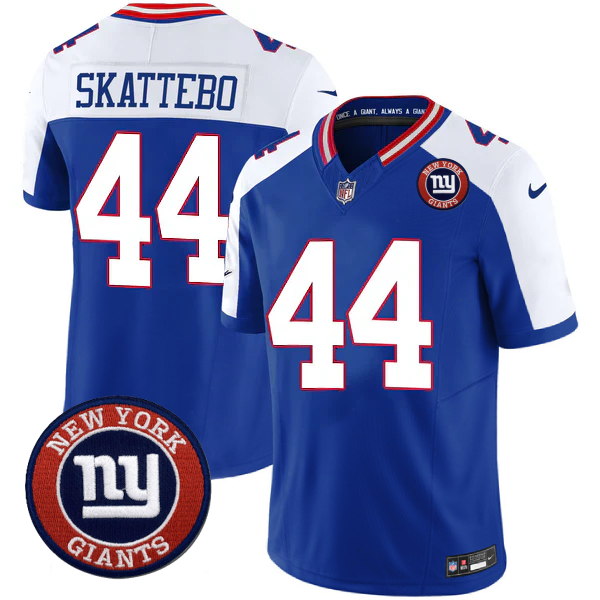 Cameron Skattebo #44 NYG Jersey - All Stitched N1-DTD