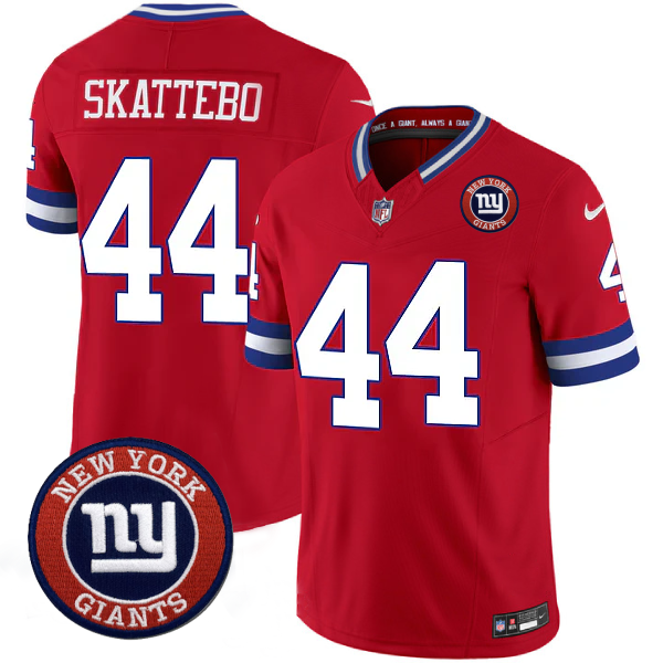 Cameron Skattebo #44 NYG Jersey - All Stitched N1-DTD