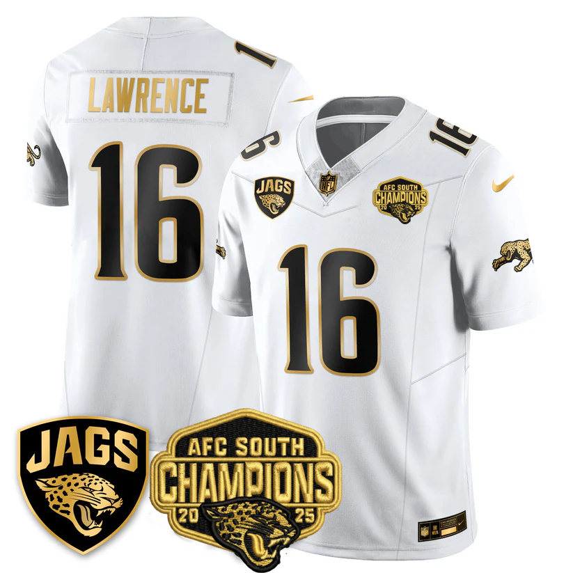 DET AFC South Division Champions Vapor Limited Throwback Jersey - All Stitched-DTD