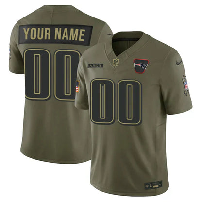 NE 2025 "Rivalries" Vapor Limited Custom Jersey - All Stitched-DTD