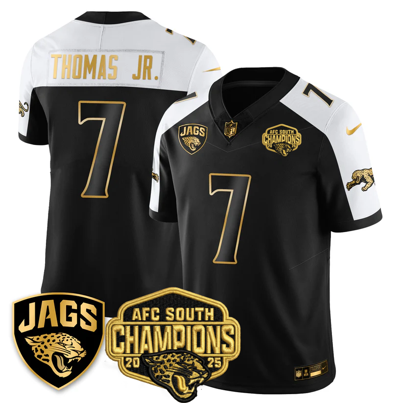 DET AFC South Division Champions Vapor Limited Throwback Jersey - All Stitched-DTD