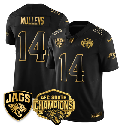 DET AFC South Division Champions Vapor Limited Throwback Jersey - All Stitched-DTD
