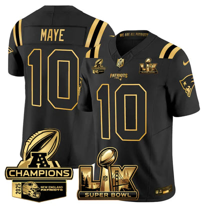 NE 2025 AFC Champions Vapor Limited Jersey N1 - All Stitched-DTD