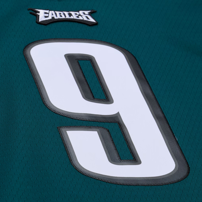 PHI Kelly Green Nick Foles 2017 Midnight Green Legacy Jersey - All Stitched-DTD