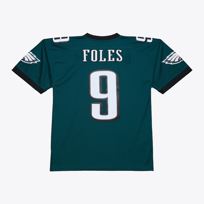 PHI Kelly Green Nick Foles 2017 Midnight Green Legacy Jersey - All Stitched-DTD