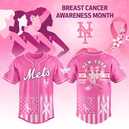 NYM x Breast Cancer Awareness Night - Limited Edition Jersey - Printed-DTD