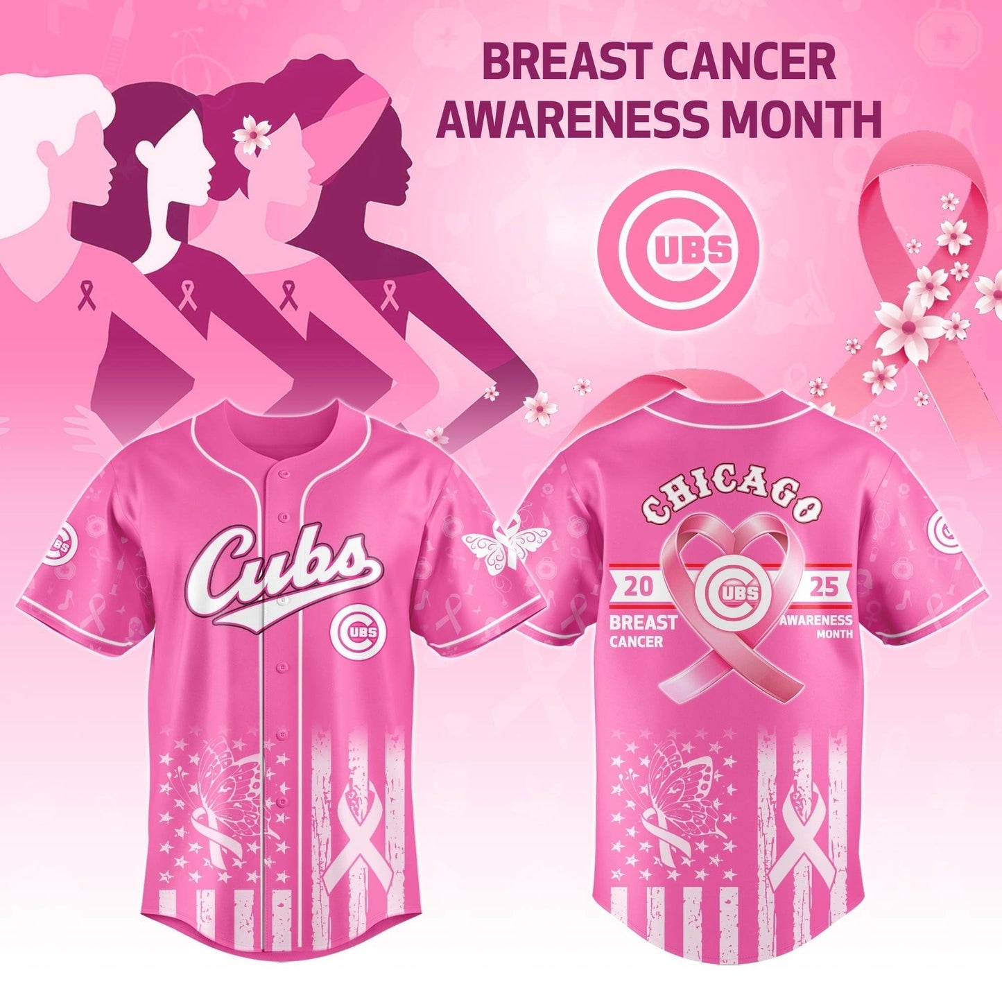 CHC x Breast Cancer Awareness Night - Limited Edition Jersey - Printed-DTD