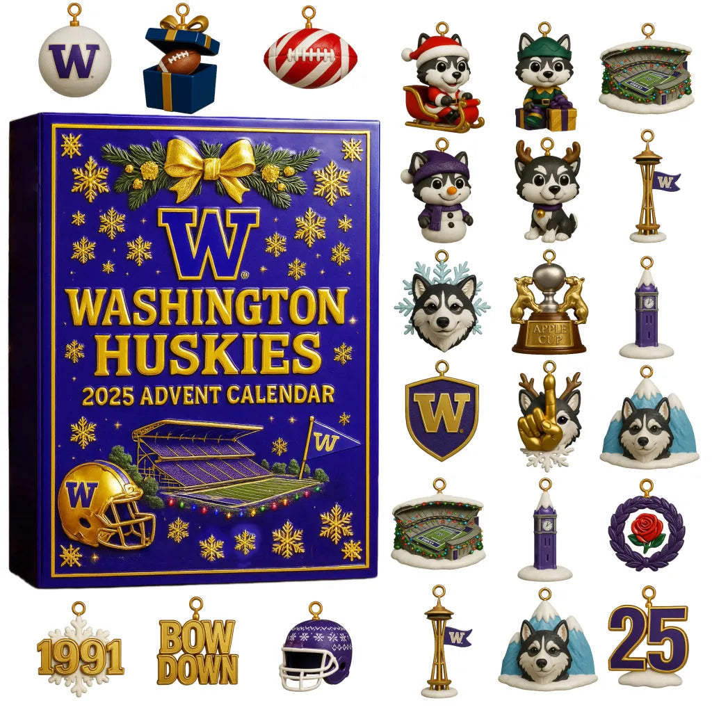 Washington Huskies 2025 Advent Calendar-DTD